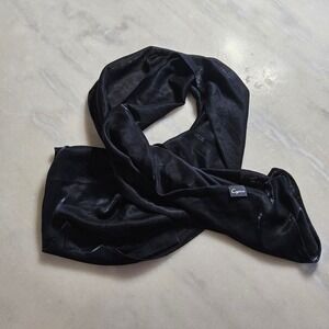 Cajon Black Sheer‎ Sparkle Scarf Wrap Shrug Evening Party Lightweight